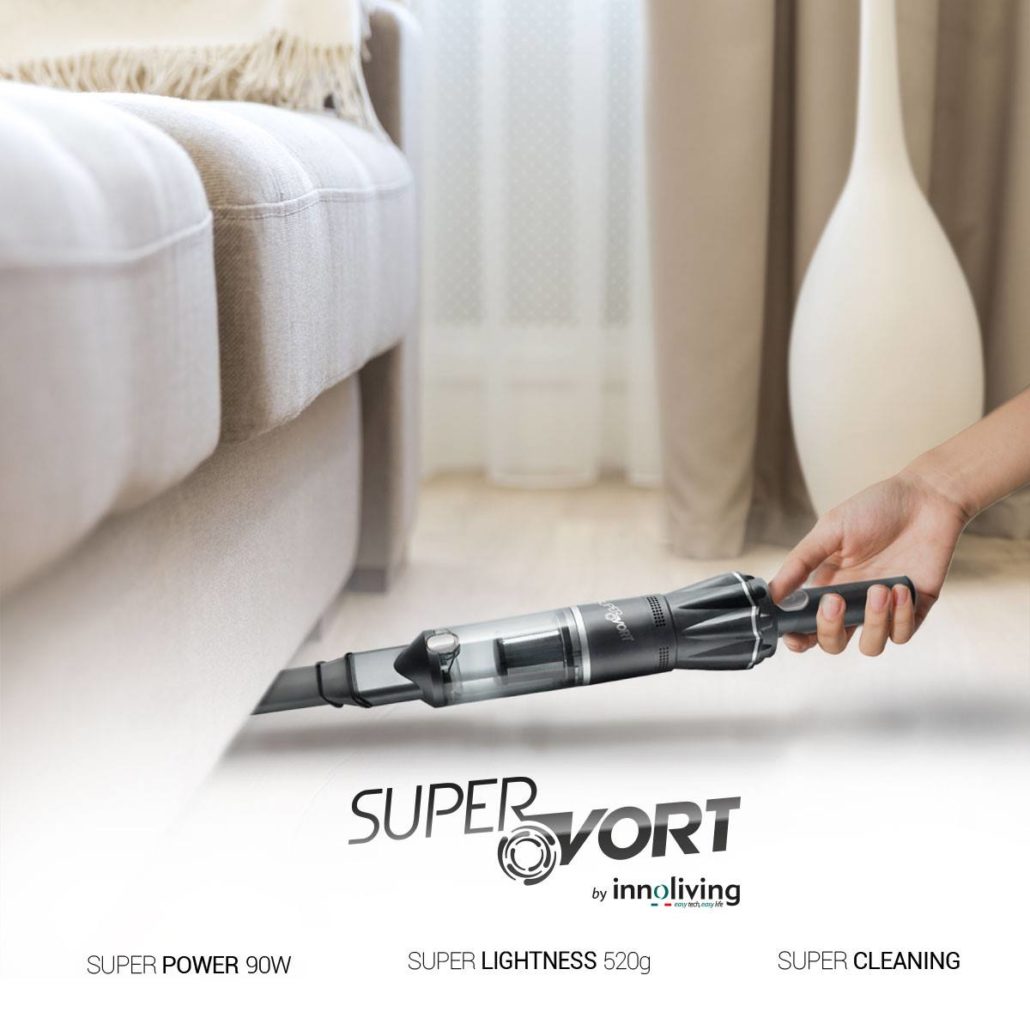 SUPERVORT: il nuovo aspirapolvere portatile super-potente - Innoliving  S.p.A.