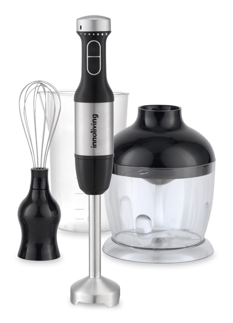 INN-698 FRULLATORE A IMMERSIONE INOX SET 3 IN 1 - Innoliving S.p.A.